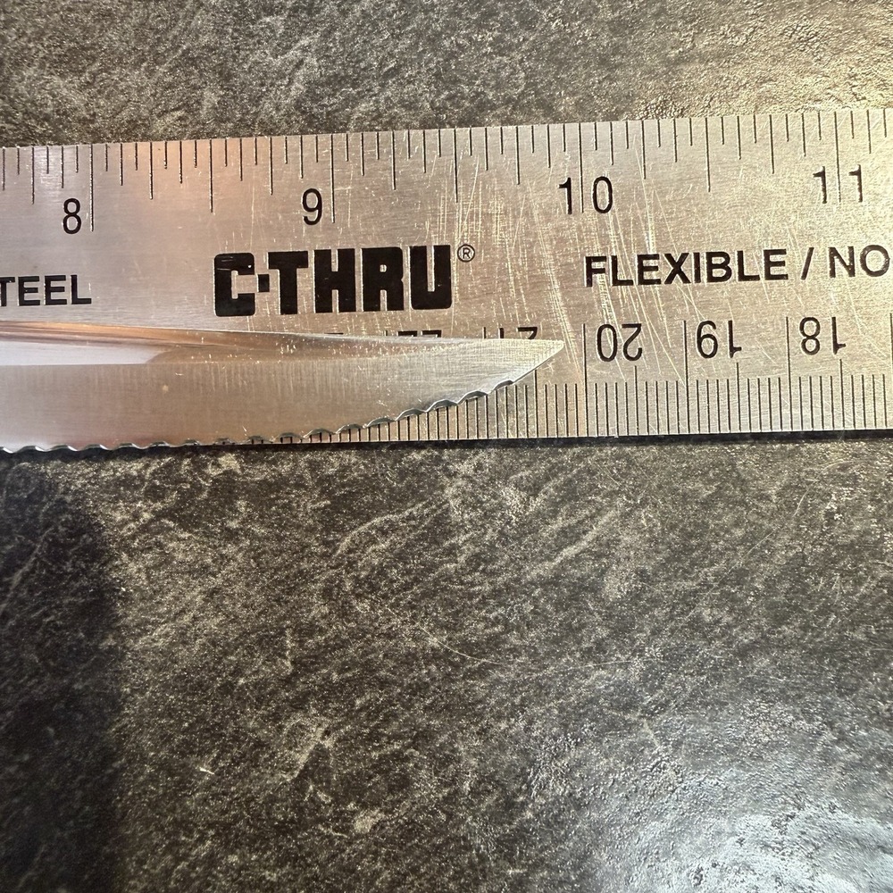 CUTCO 1721 Classic Handle Serrated Trimmer Knife USA 10" - Picture 8 of 8